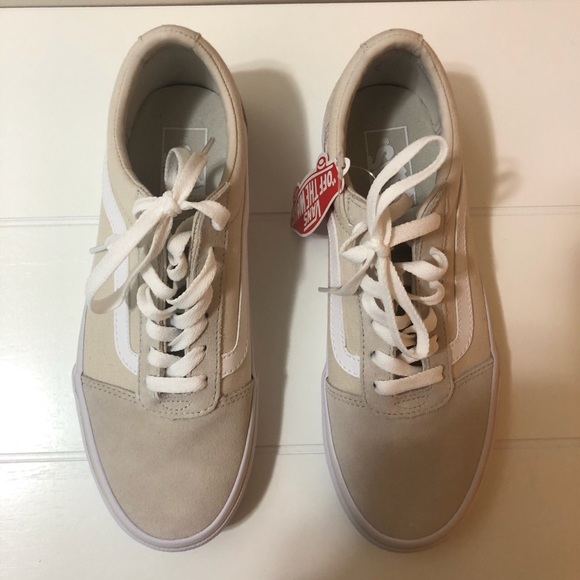 light beige vans